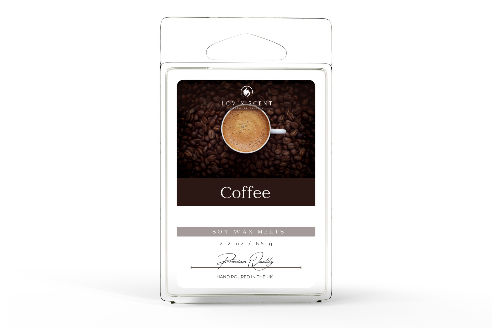 Coffee package with coffee bean